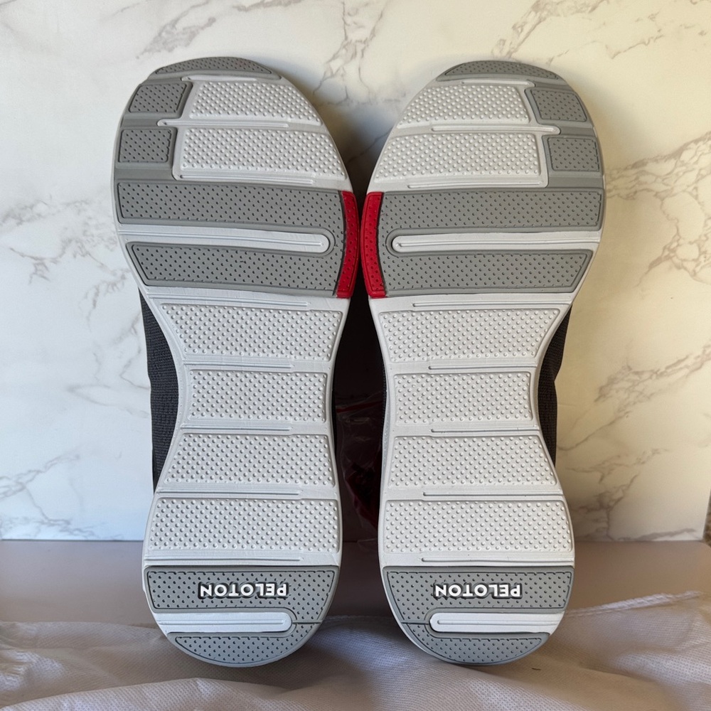 Peloton Women's Athletic Shoes in Black and Red - Picture 3 of 4